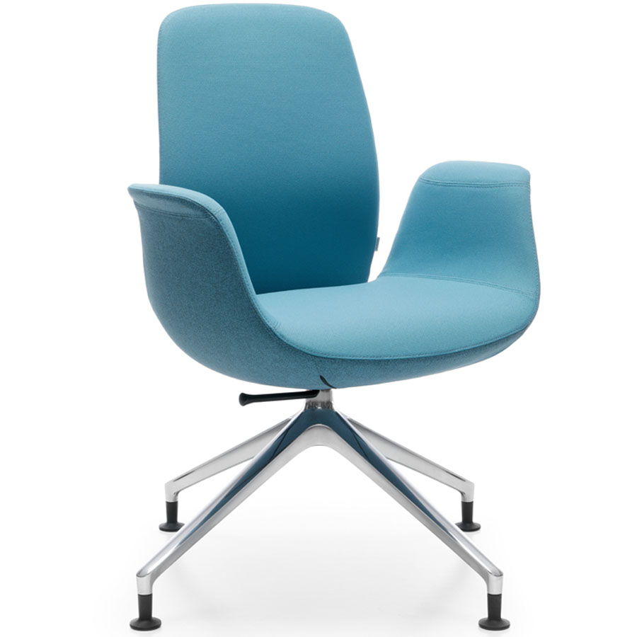 Profim ElliePro 20HST Beispielbild - 4-armiges Fußkreuz mit Gleitern chrom - Front