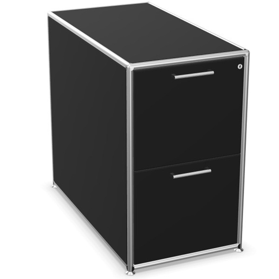 Bosse Modul Space Standcontainer in Vulkanschwarz Rahmen Chrom