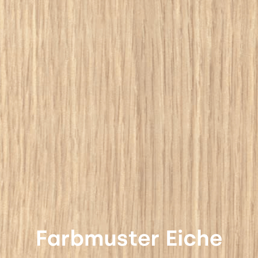 Farbmuster Tischplatte Eiche