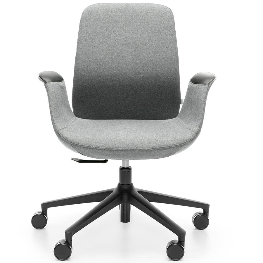 Profim ElliePro 20ST Bezug grau Synergy Fußkreuz schwarz