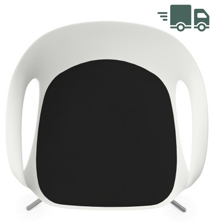 Kristalia Elephant Sitzkissen Scuba 007 Jet - schwarz