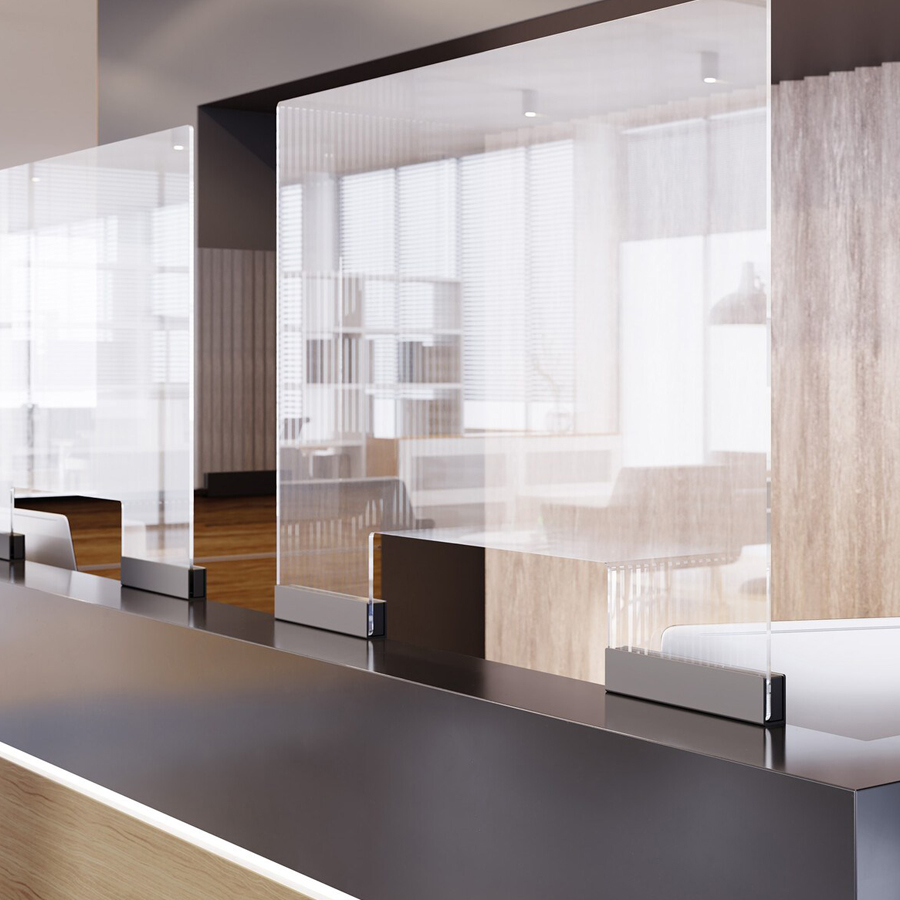 Palmberg Barrio Schutzwand (ESG) - Klammer