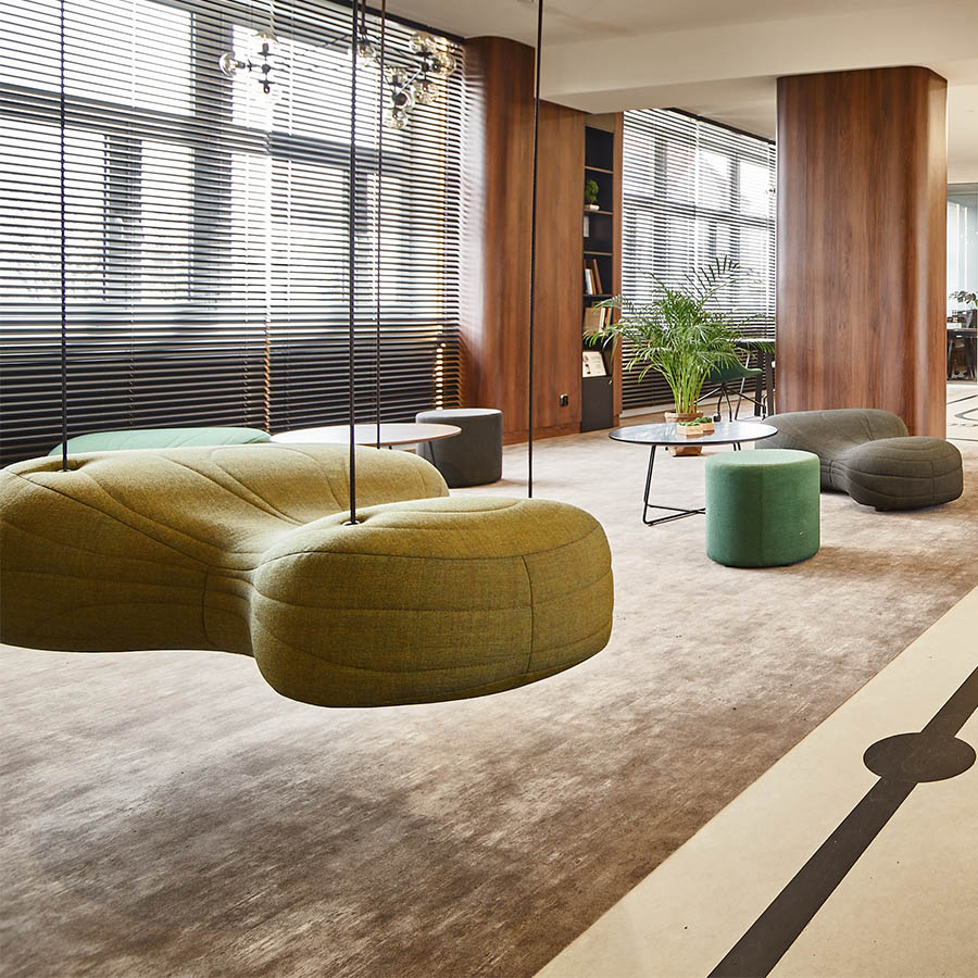 Noti Bouli Sofa, 2-Sitzer, mit Hängeseile Beispielbild