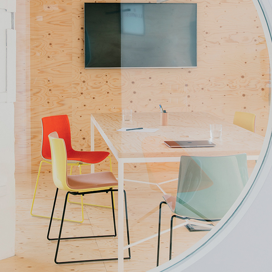 Arper CATIFA 46 0468 - Kufengestell verschiedene Farben