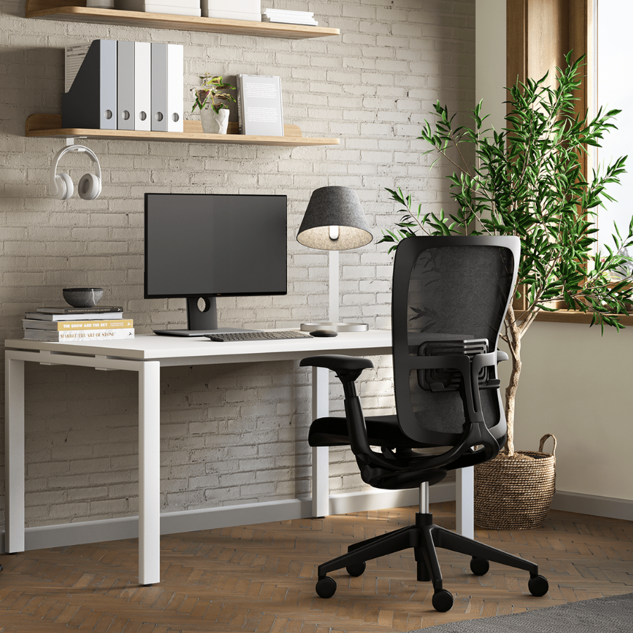 HAWORTH Zody (Comforto 89) Bürodrehstuhl schwarz mit Netzrücken - Beispielbild