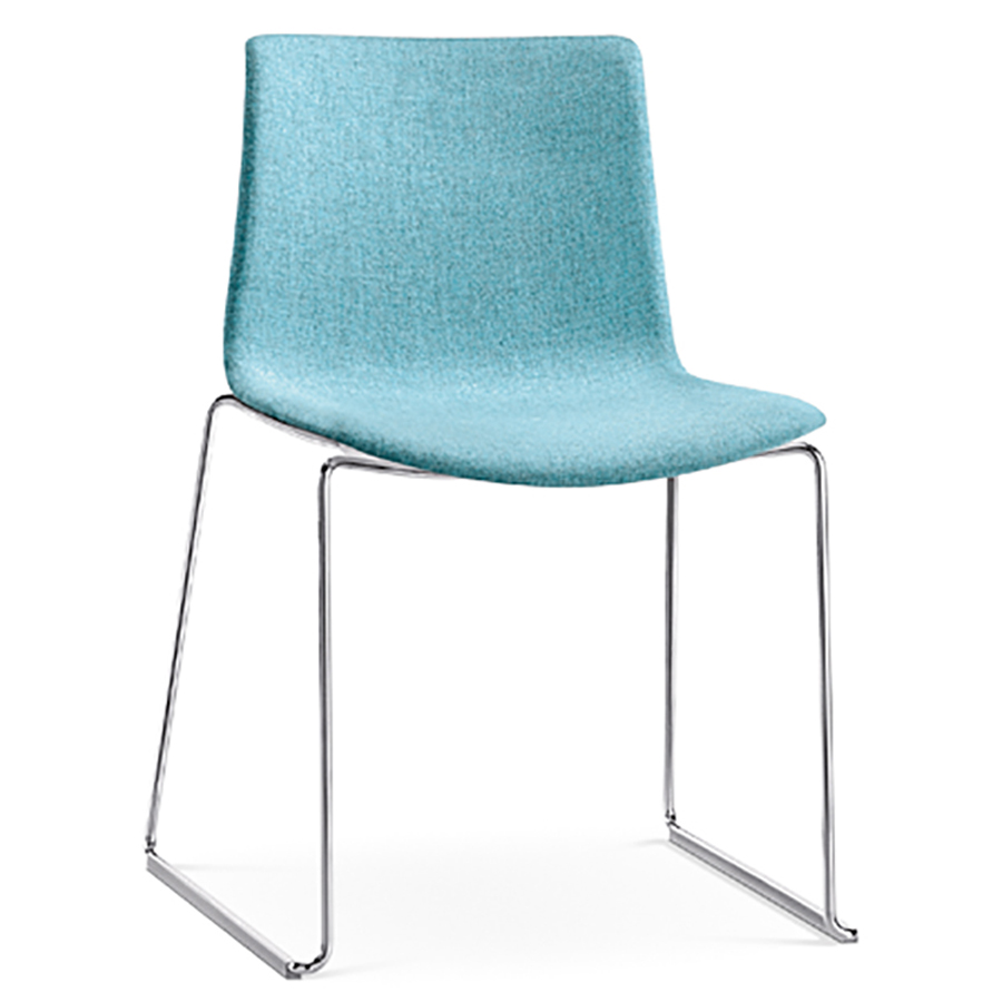 Arper CATIFA 46 0468 - Kufengestell verchromt - Bezug Synergy LDS55