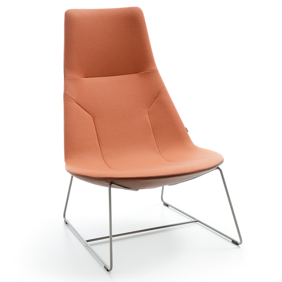 Profim Chic Lounge Sessel mit hoher Rückenlehne