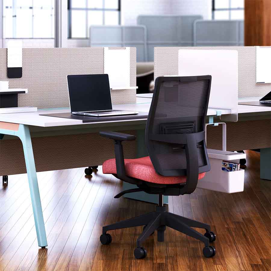 HAWORT Aloha Active Bürodrehstuhl mit Netzrücken