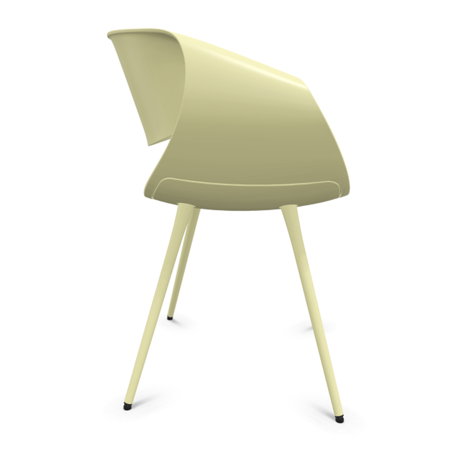 Züco Little Perillo Eco Vierfuß in der Farbe Phloxgelb