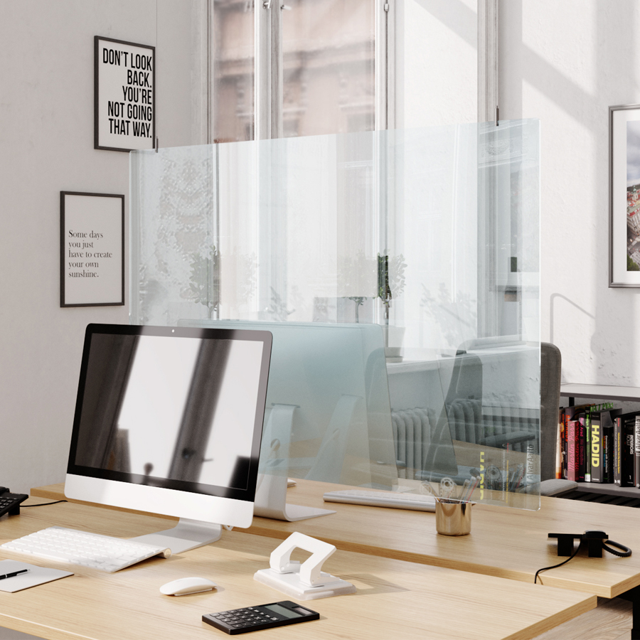 Palmberg Hygieneschutzwand - hängende Ausführung