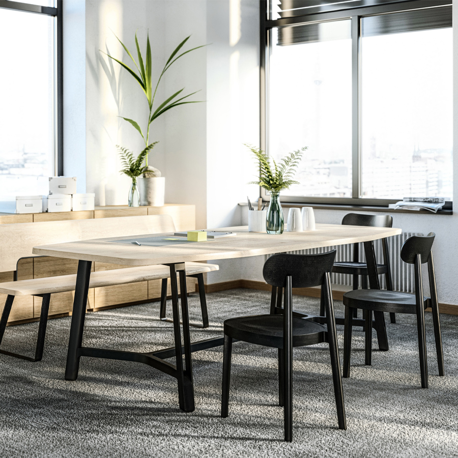 THONET 118 M Holzstuhl mit Muldensitz - Beispielbild