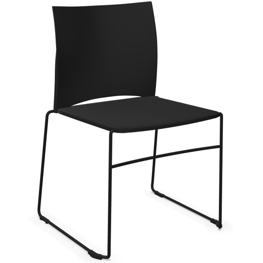 Profim Ariz 550V Kunststoff  schwarz - Gestell schwarz pulverlackiert