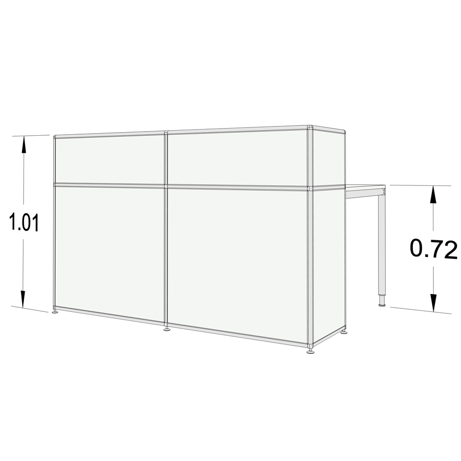 Abmessungen Theke 1 Bosse
