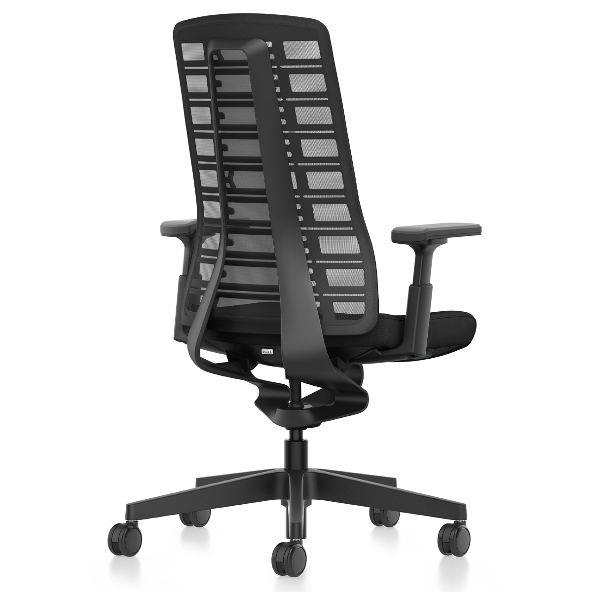 Interstuhl PUREis3 PU213 Bürostuhl | Netzrücken | 4D-Armlehnen | Schwarz