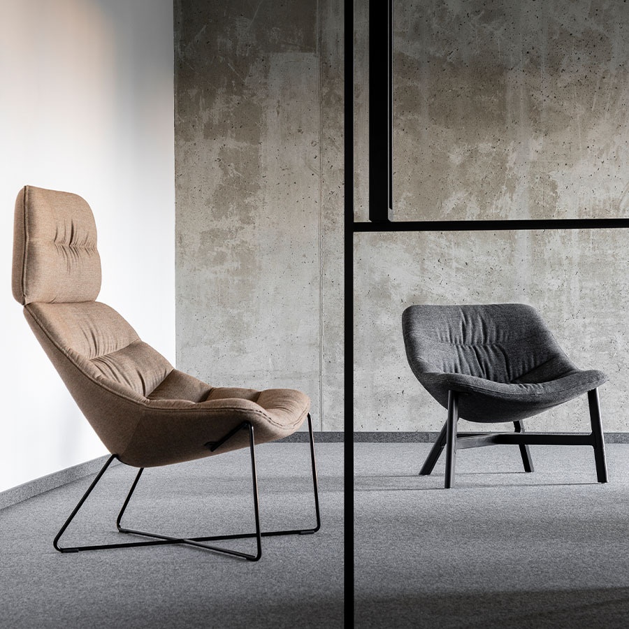 Noti Mishell Soft XL Sessel konfigurierbar Beispielbild