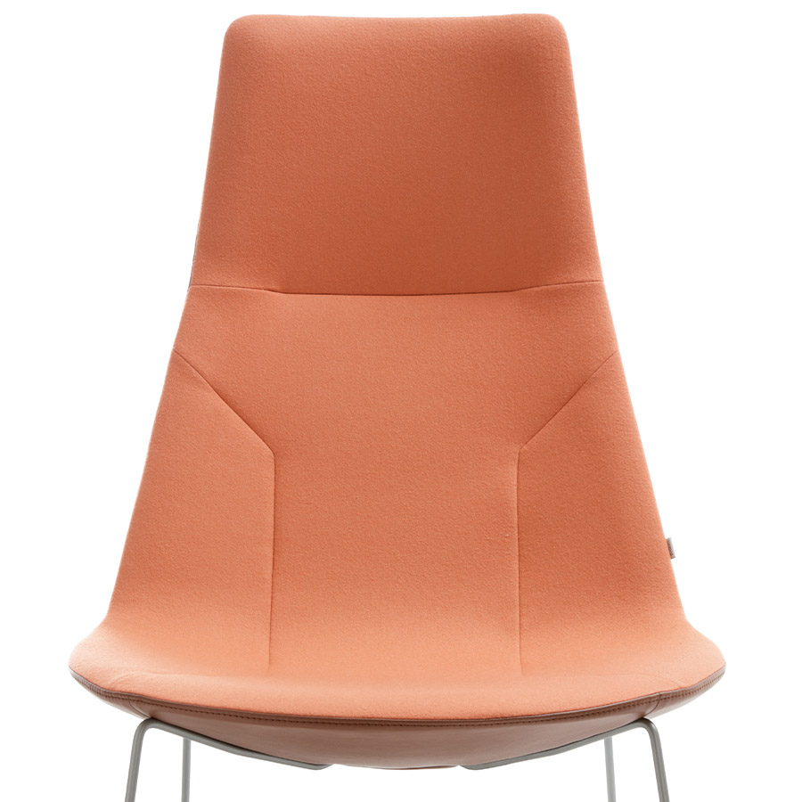 Profim Chic Lounge Sessel mit hoher Rückenlehne