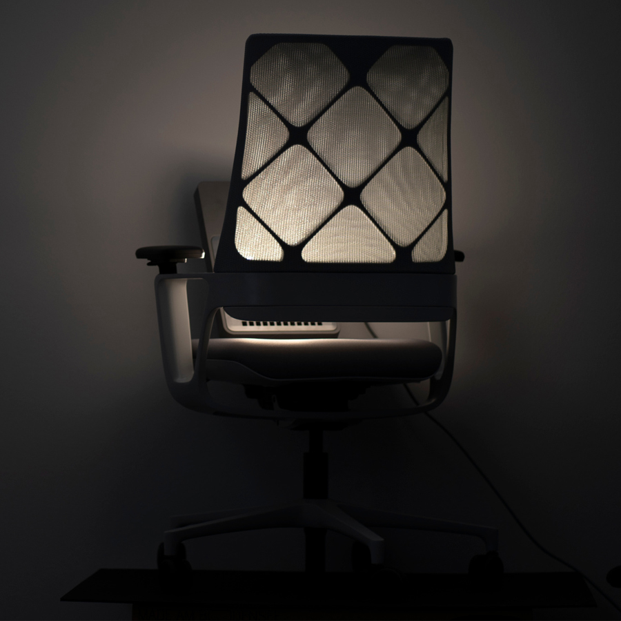 Klöber CONNEX2 (cnx88) Drehstuhl Netzrücken weiß-grau Express