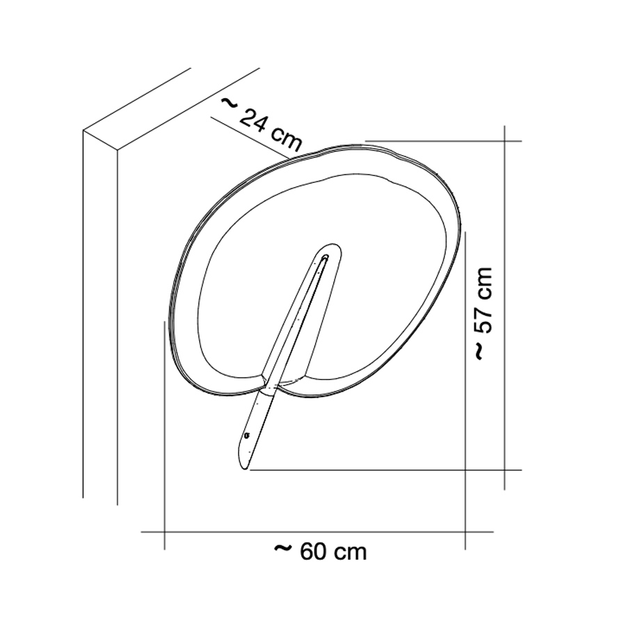 Caimi Botanica - Maße Einzelpaneel