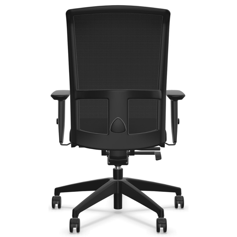 Interstuhl Goal-Air (172G) Bürostuhl Farbe schwarz - Rückansicht