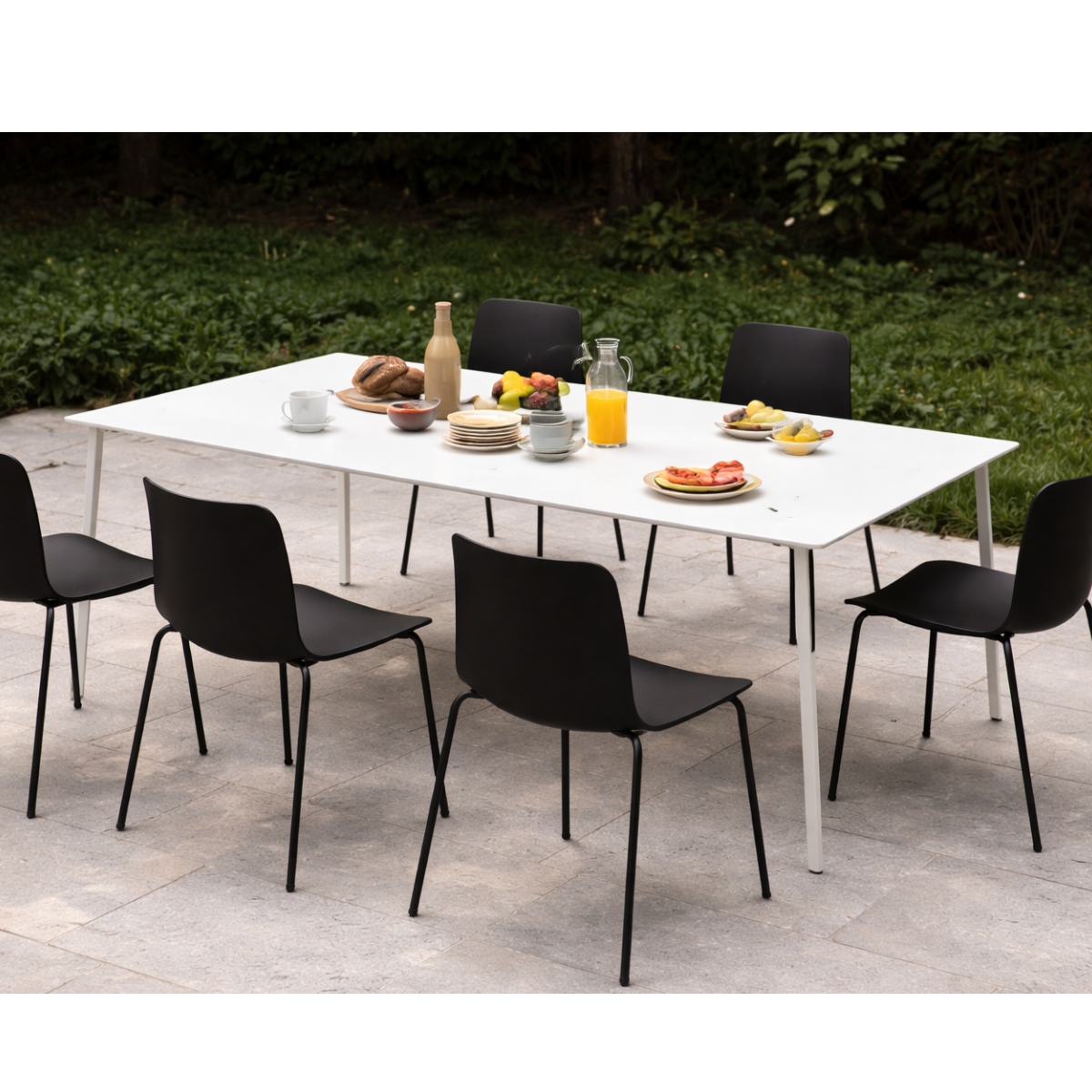Arper Catifa 46 0251 gartenstuhl schwarz (1)