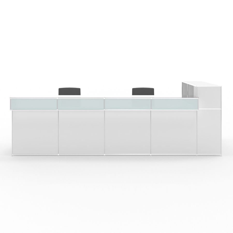 Bosse Modul Space Empfangstheke 8 weiß