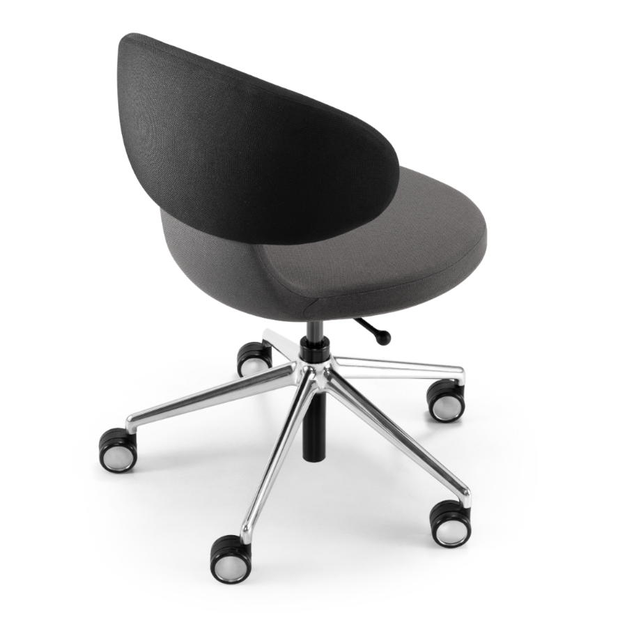 Girsberger Simplex 3D Aluminium Fußkreuz poliert