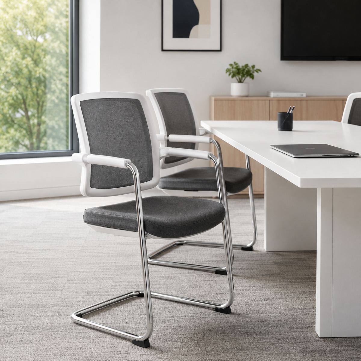 Rim FLEXi FX1161 Freischwinger Konferenzstuhl milieu