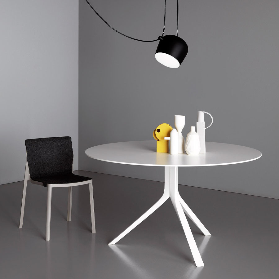 Kristalia Oops I Did It Again | Tisch rund | Outdoor | Kos White