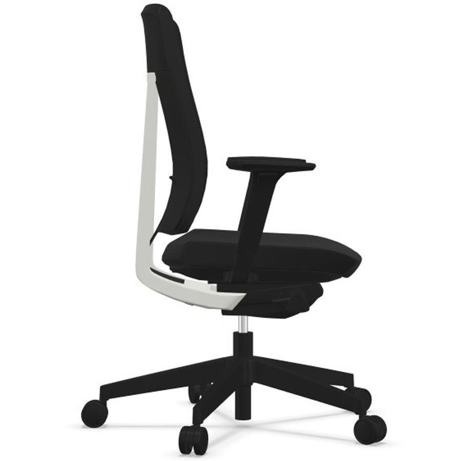 Profim Xenon mit Polsterrücken und Sitzbezug in Schwarz - Seite - schnell lieferbar