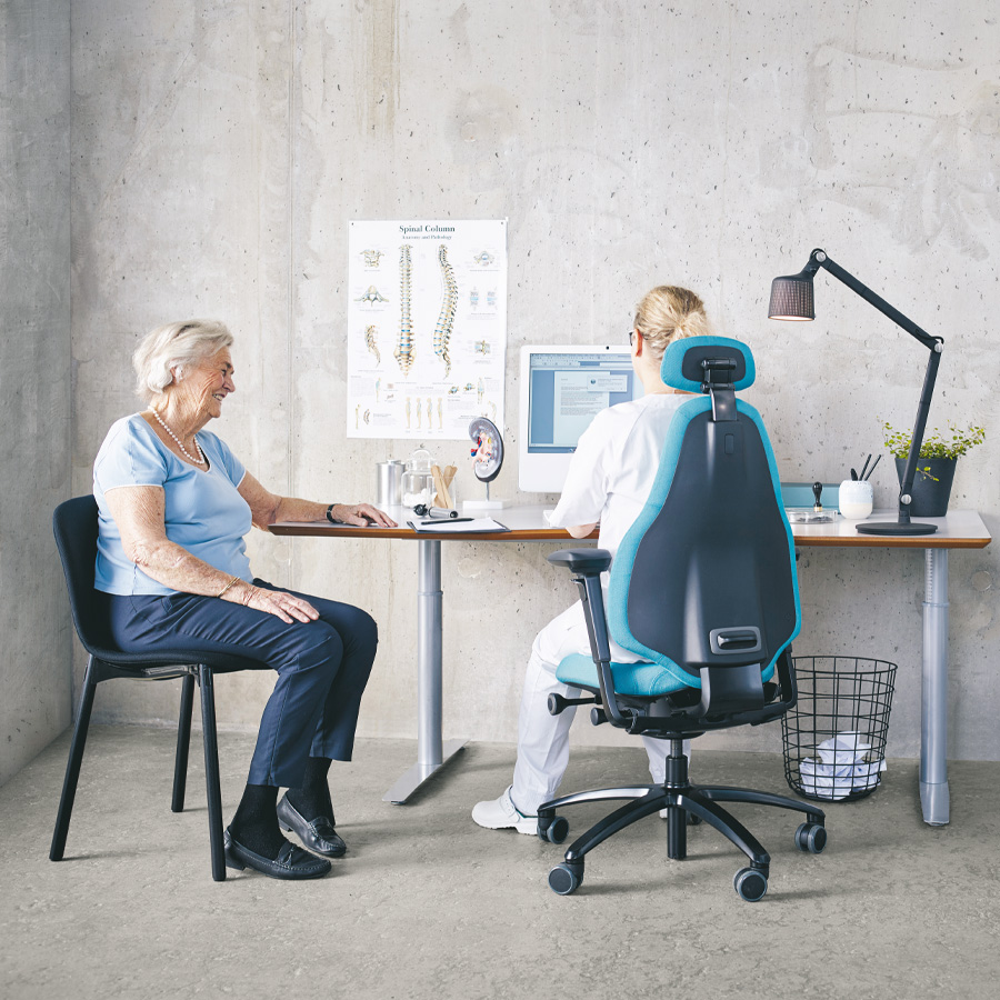 RH Mereo 220 mit hoher Rückenlehne - Beispielbild