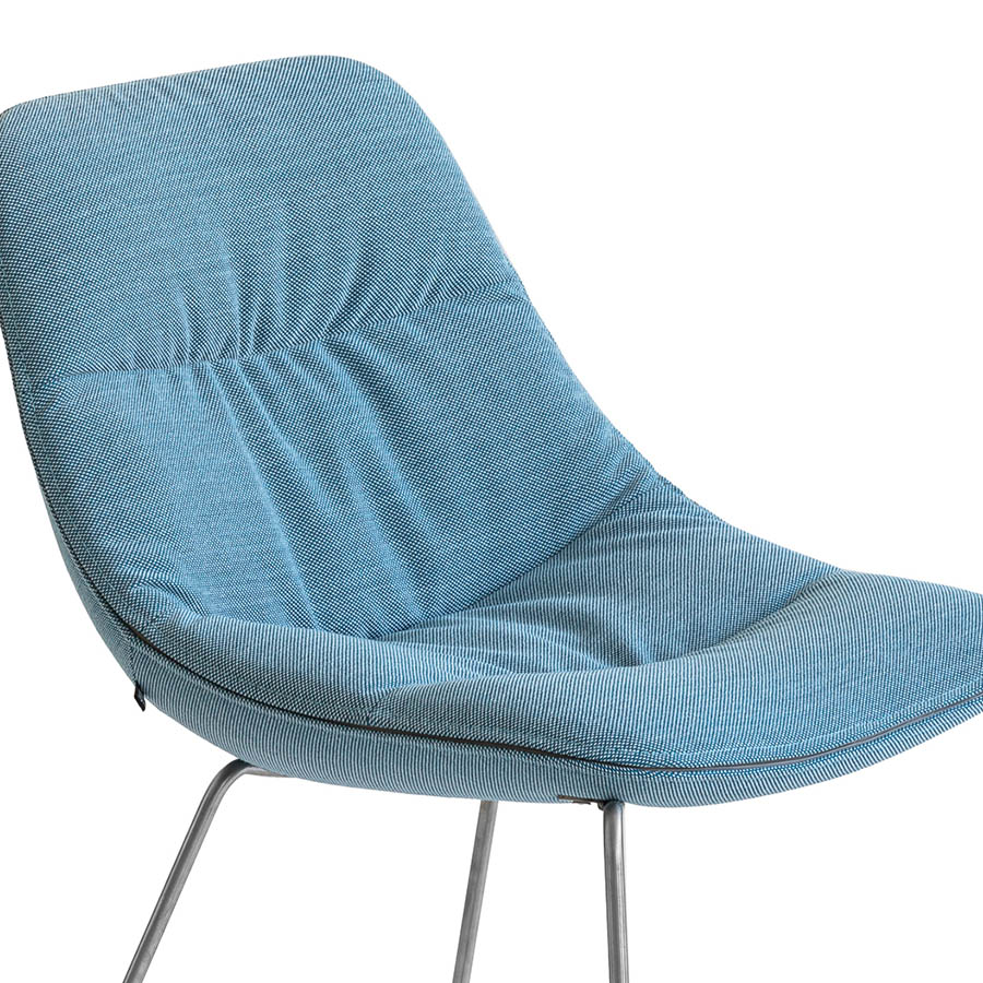 Noti Mishell Soft mit Kufengestell Farbe Steelcut Trio 3 713 Hellblau