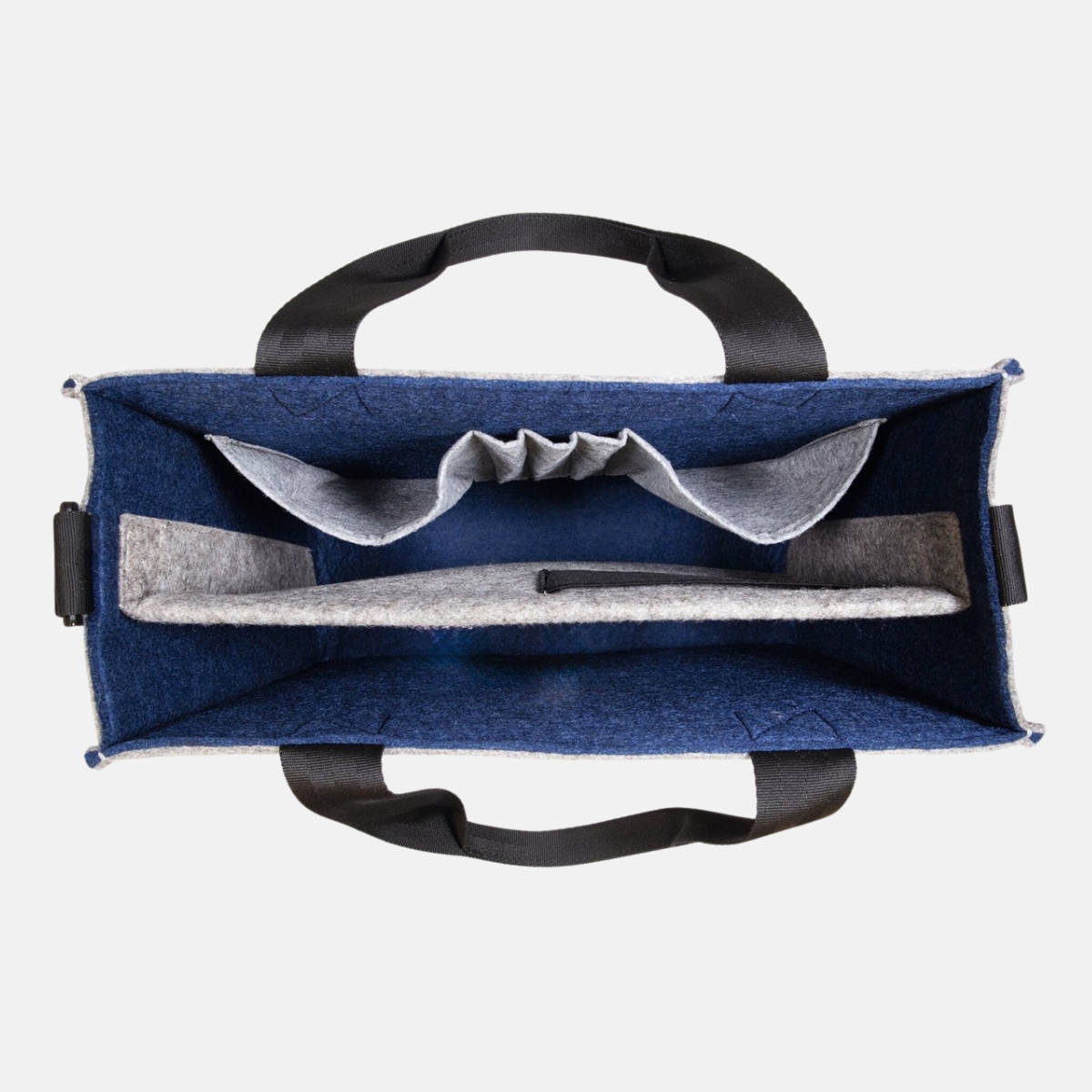SIGEL Desk Sharing Bag Classic M | Büro Tasche für mobiles Arbeiten | Bicolor