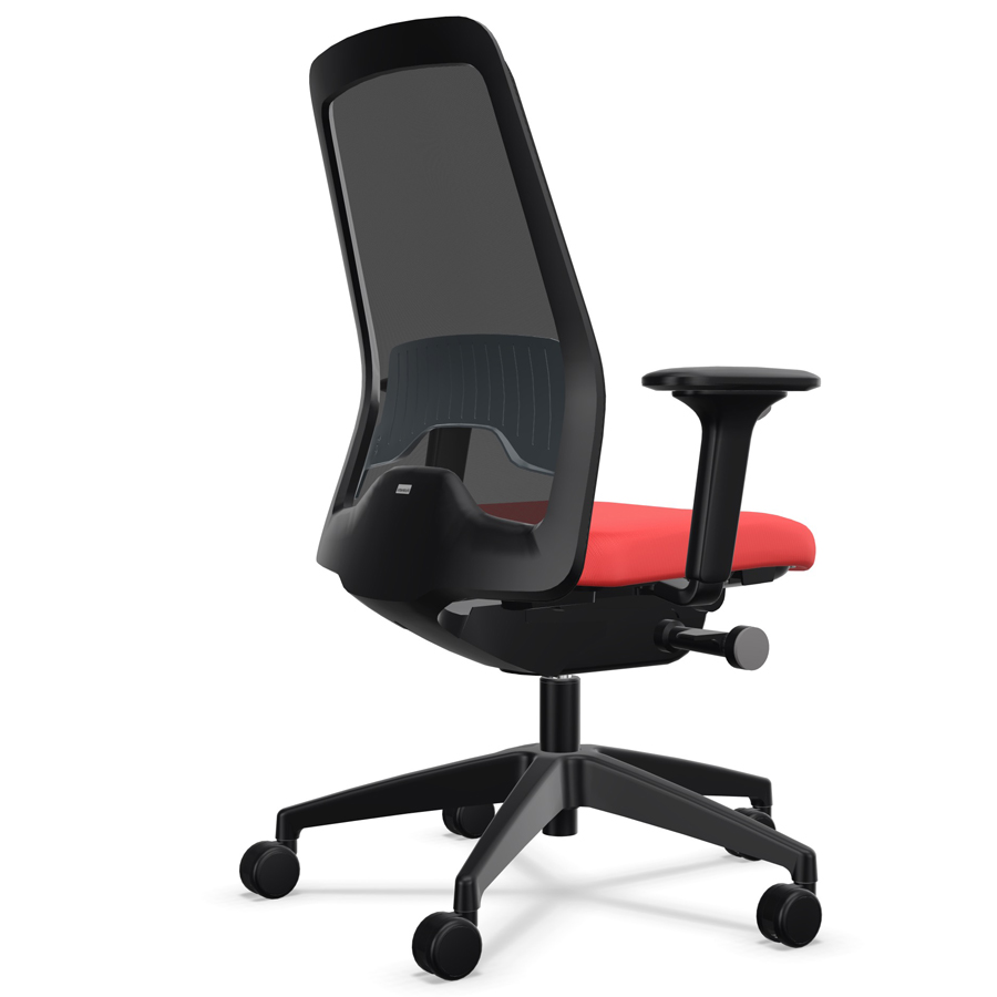 Interstuhl EVERYis1 EV26E - Farbbeispiel Sitz rot