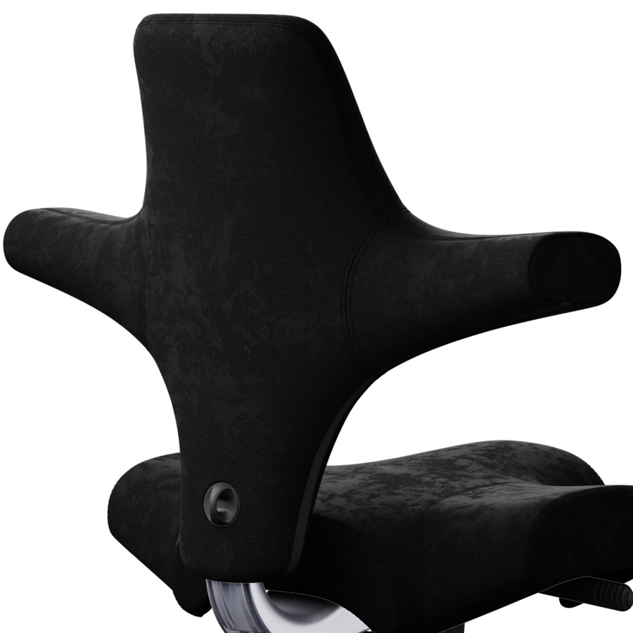 HAG CAPISCO 8106 Stoff Comfort+ schwarz Detailaufnahme