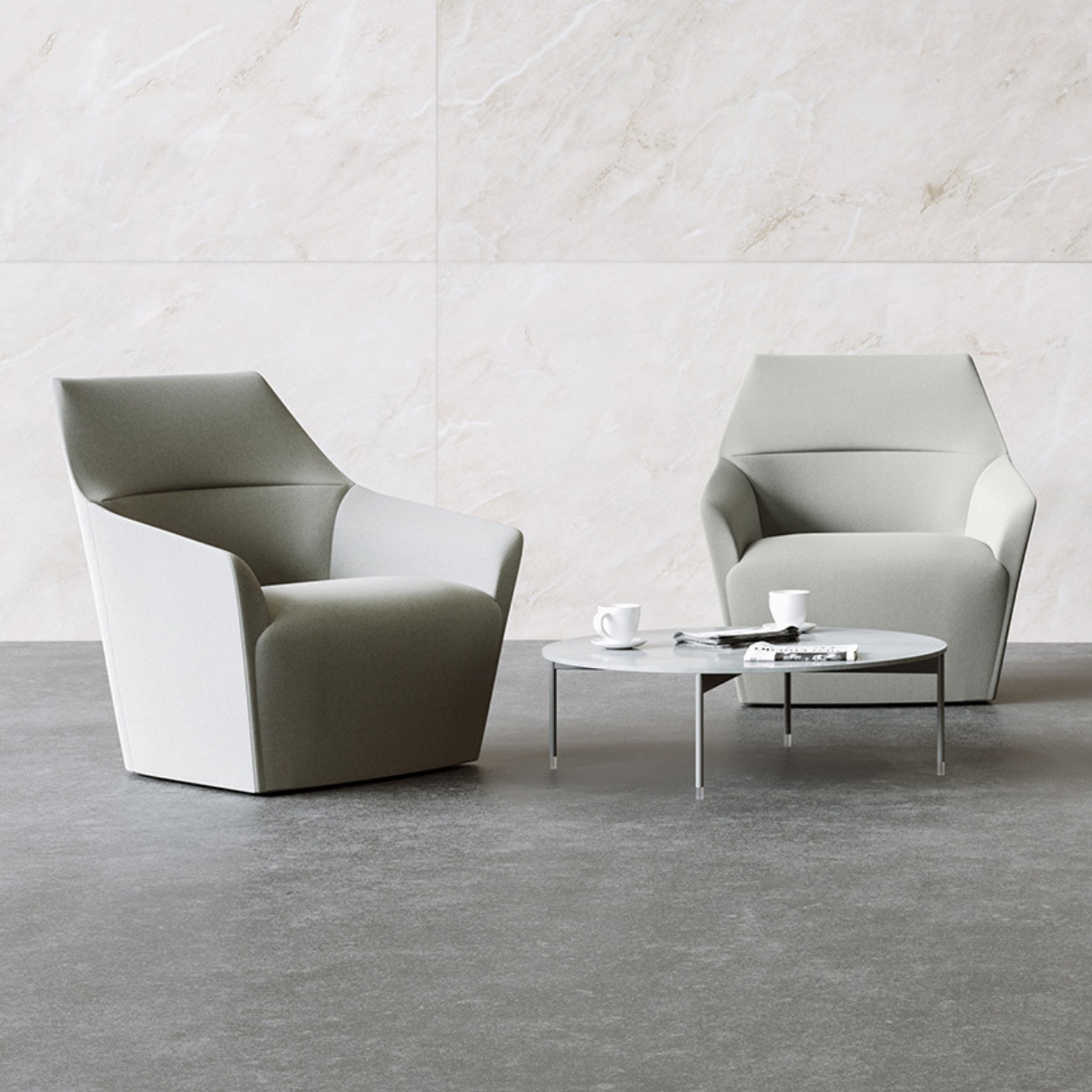 profim Chic 10FU Sessel mit Chic Beistelltisch