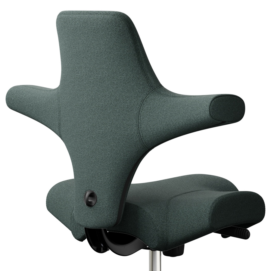 HAG Capisco 8106 | Bezug Capture 6601 blau | Gestell schwarz