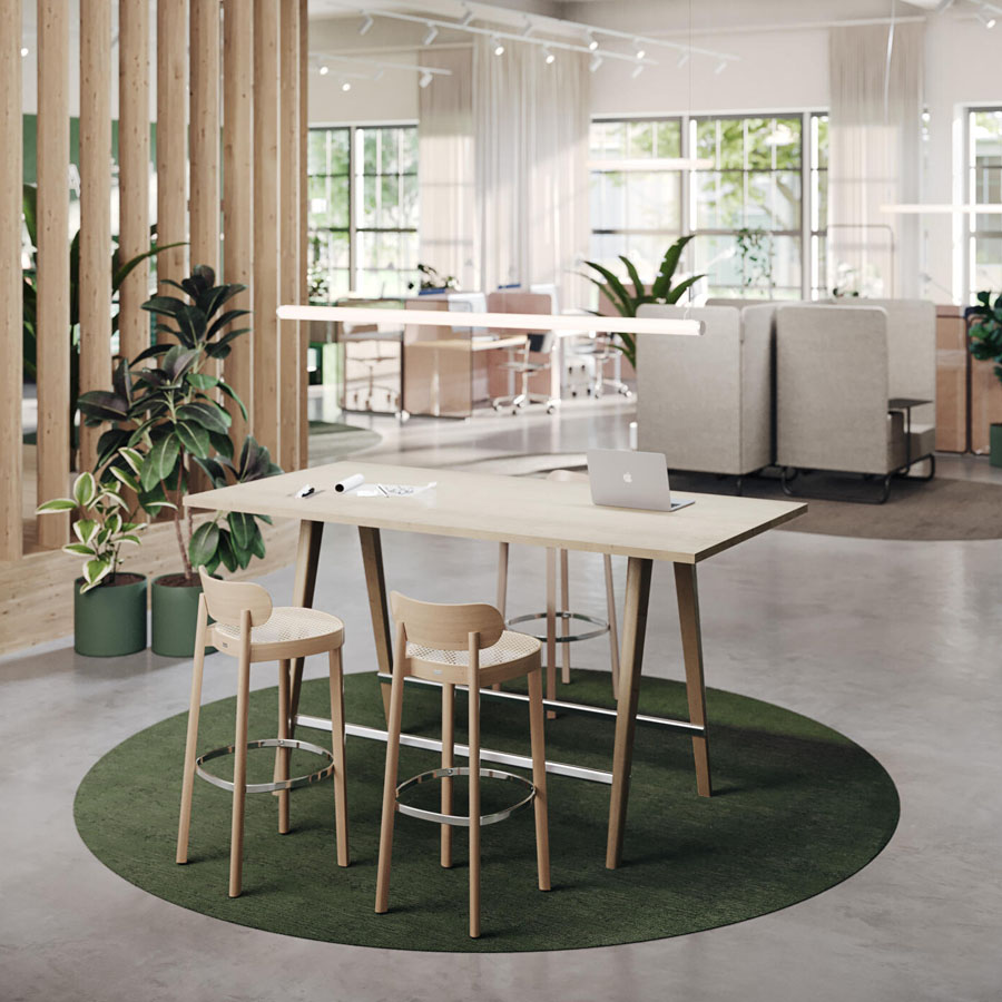 THONET 1500 Allrounder-Tisch - Beispielbild hohe Ausführung
