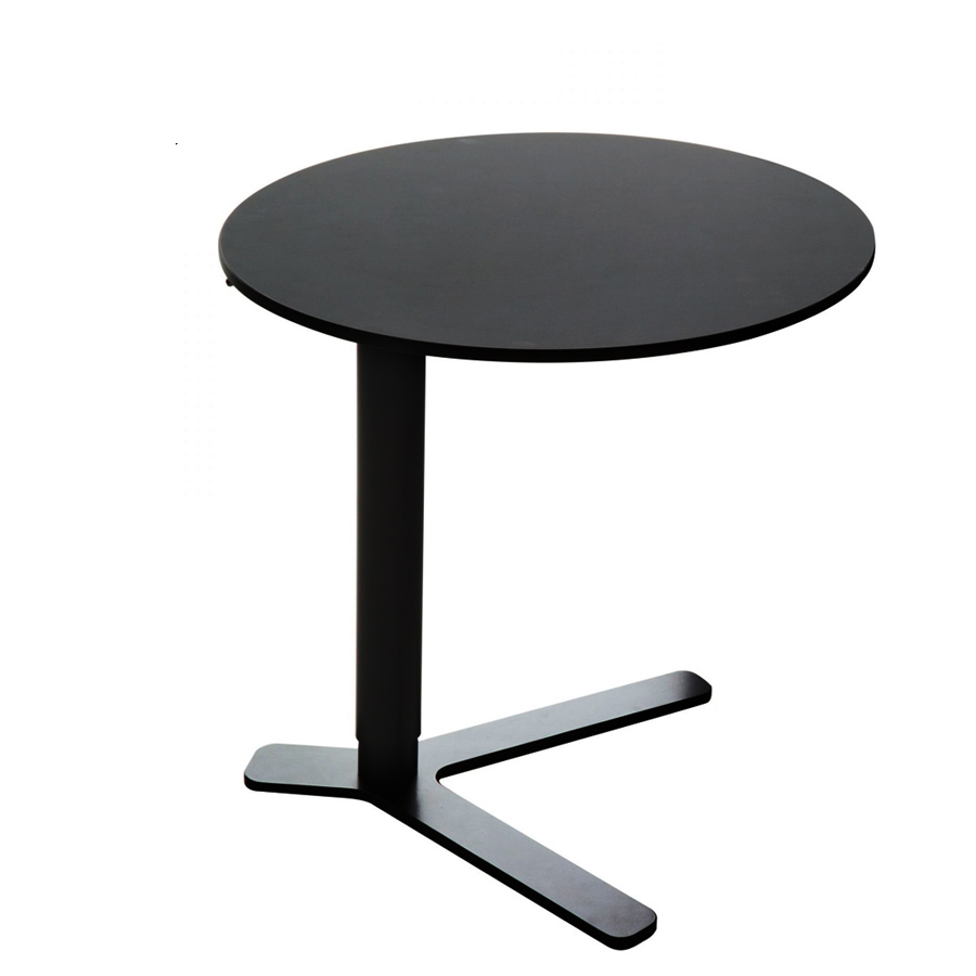 lapalma yo Beistelltisch schwarz rund