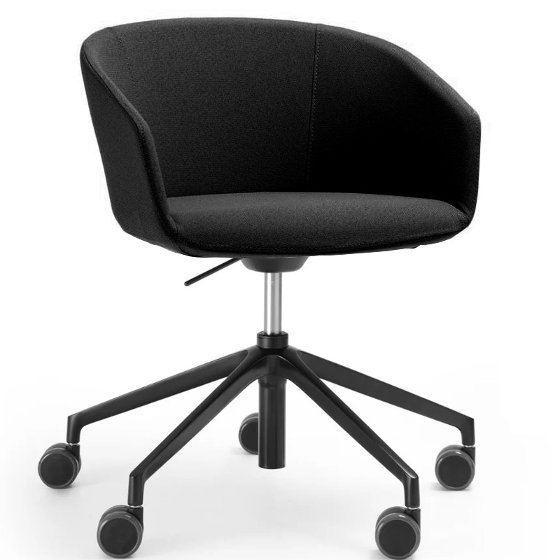 Bejot oxco small OX S 5R Bürostuhl Konferenzstuhl auf Rollen schwarz