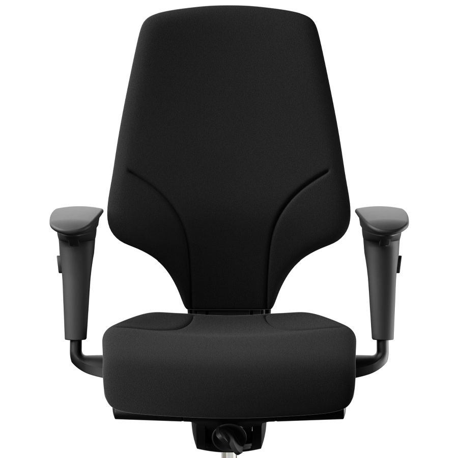 Giroflex 64-3578 mit Stoff Xtreme schwarz und 4D-Armlehnen, schwarz