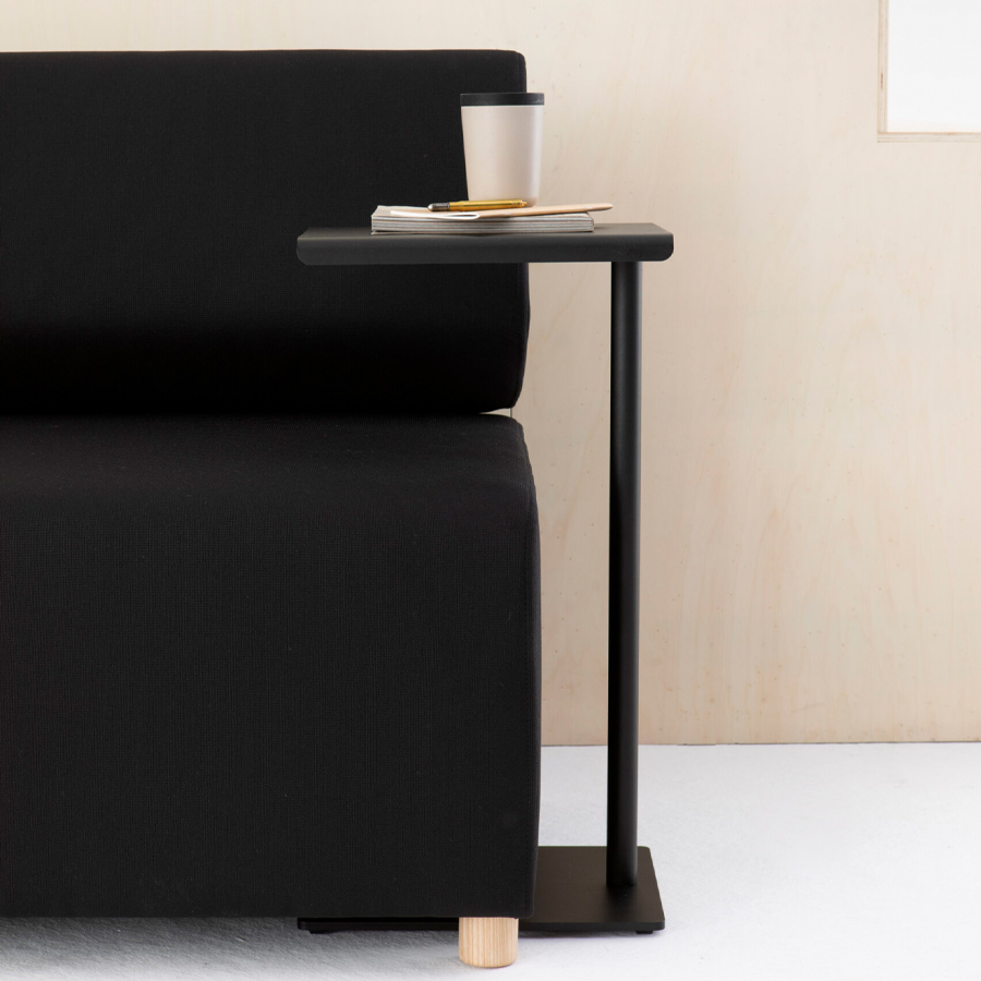 Cascando Laptop Tisch schwarz