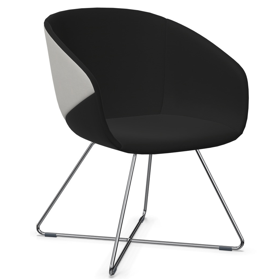 Bejot Ox:co 290 Variante Schwarz-Hellgrau Gestell Alu poliert