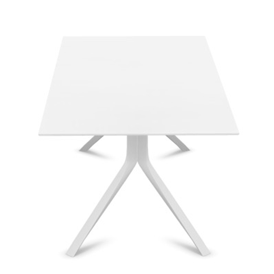 Kristalia Oops I Did It Again | Platte Pure white | Gestell Aluminium weiß lackiert