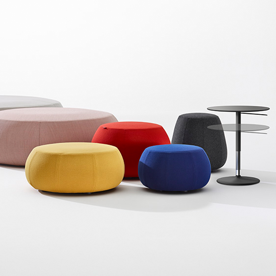 Arper Pix Table und Sitzhocker