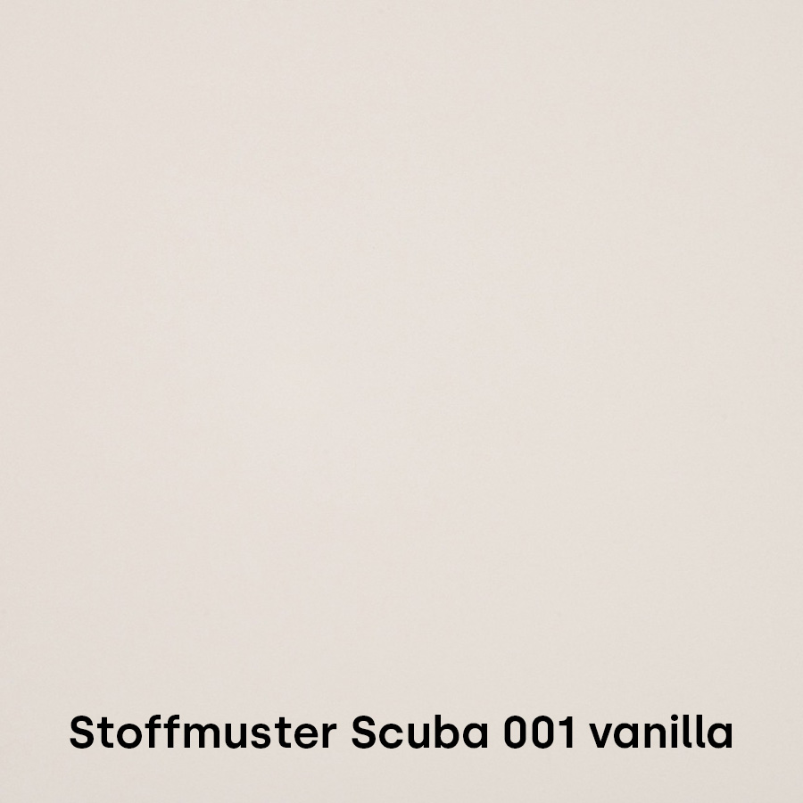 Stoffmuster Scuba 001 vanilla