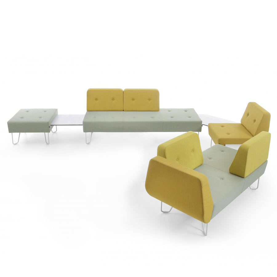 Bejot U_FLOE Modulsofa Beispielkonfiguration