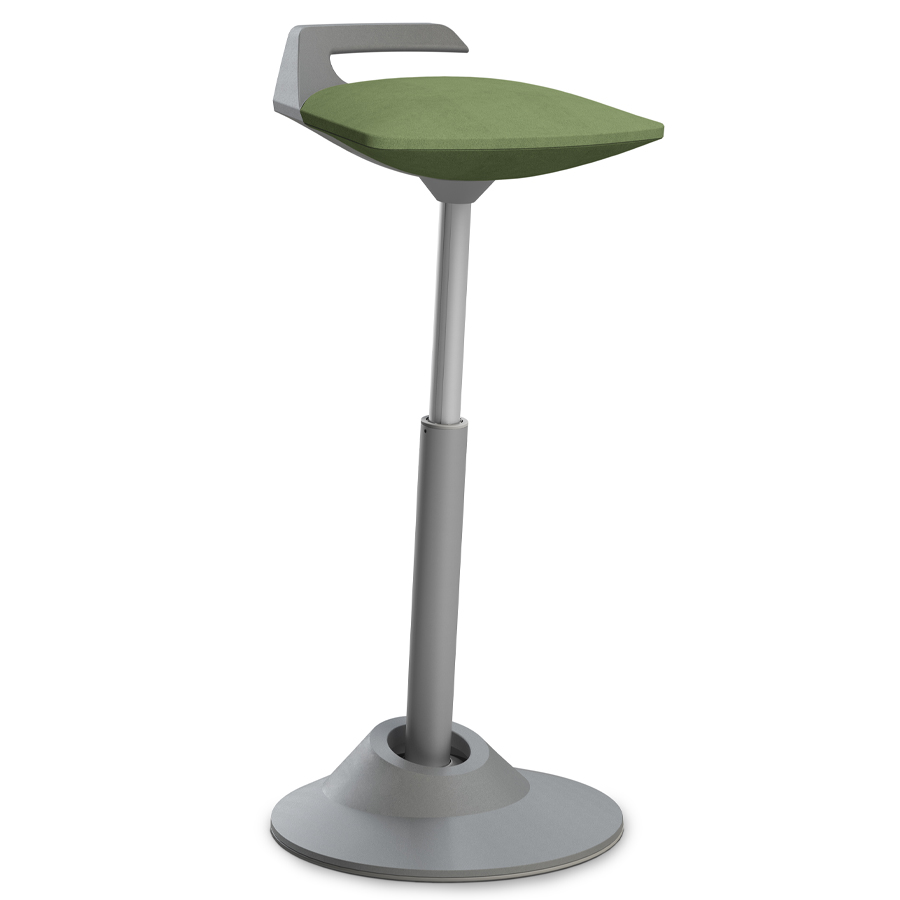 Aeris Muvman Mikrofaser grün High-Feder - Gestell grau