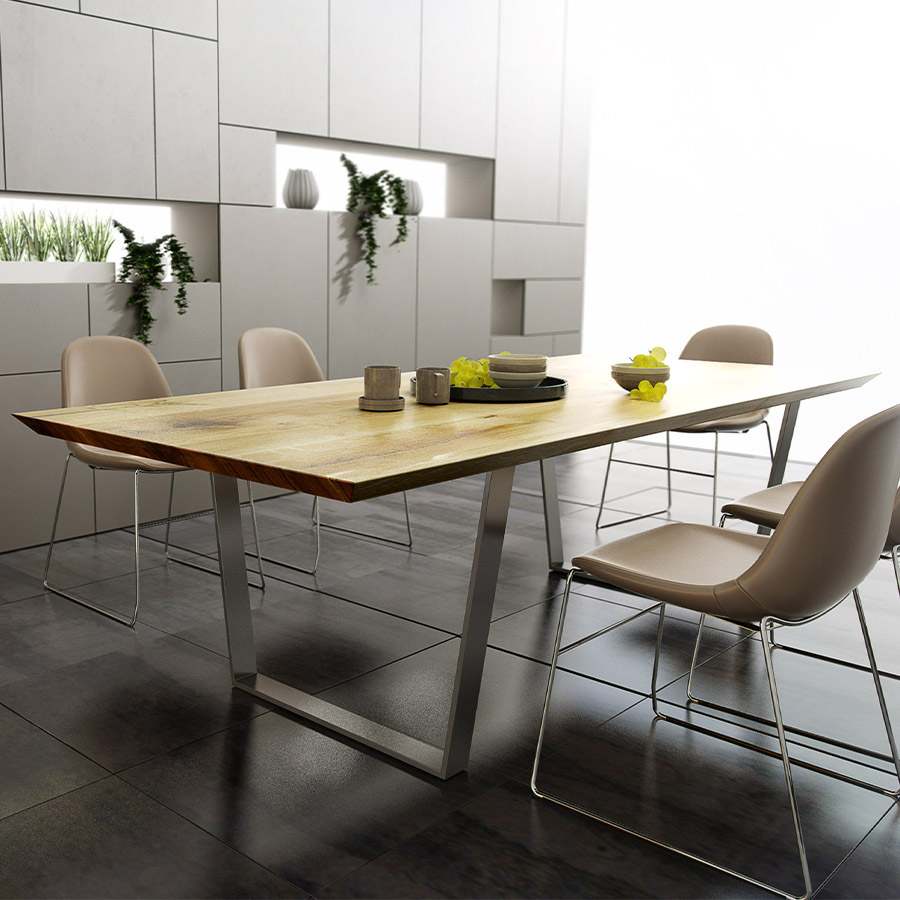 Trebord Fold Esstisch, Eiche, Gestell Standard V