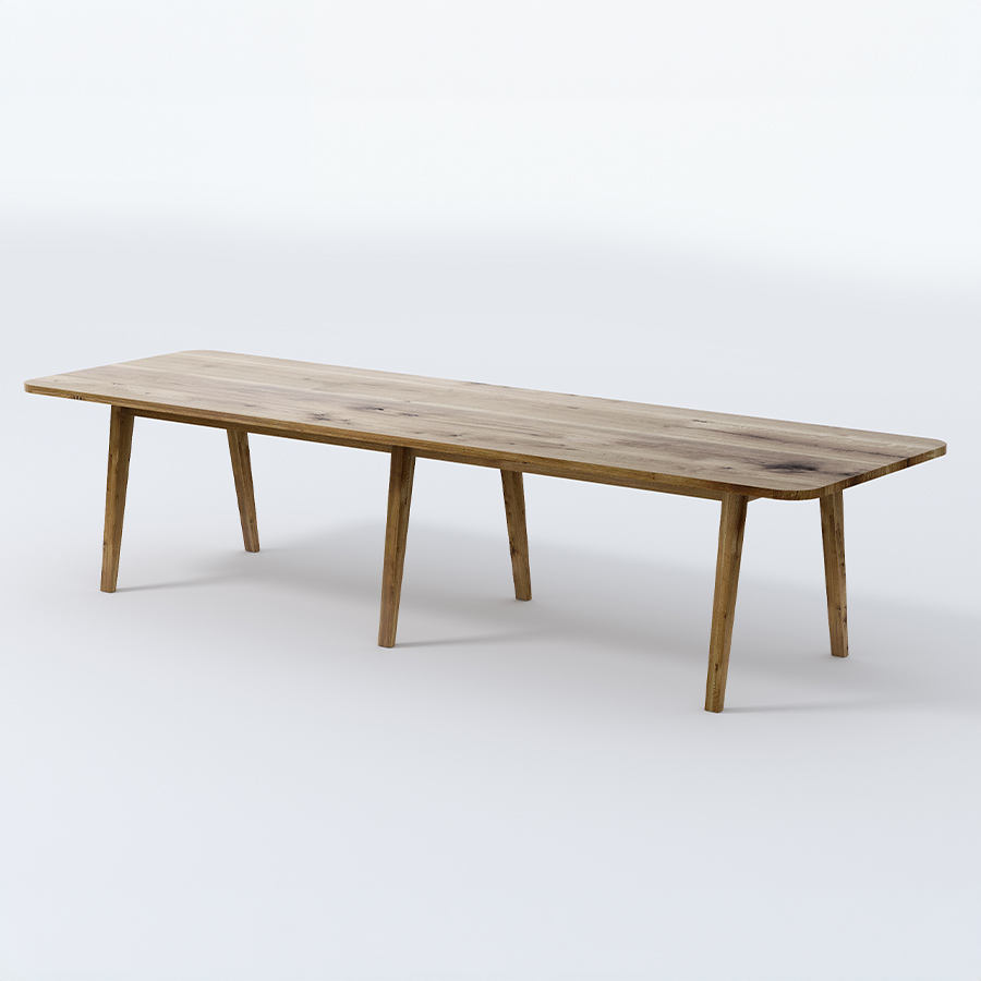 Trebord Lav Tisch Eiche ab 230 cm Länge