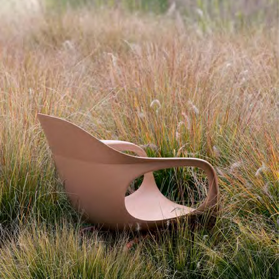 Kristalia ELEPHANTINO Schale Farbe terracotta